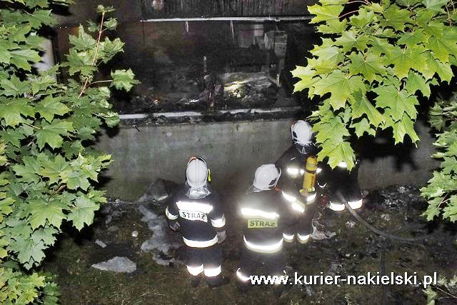 Pożar hali produkcyjnej w Nakle nad Notecią