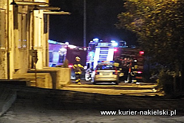 Pożar hali produkcyjnej w Nakle nad Notecią