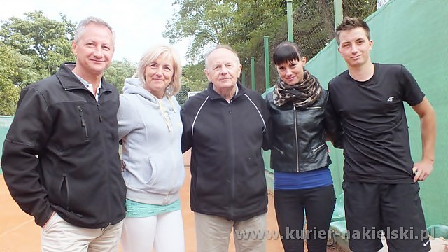 Przemek Zieliński drugi podczas IX Turnieju Tenisowy o Puchar Burmistrza Nakła nad Notecią