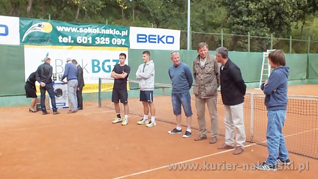 Przemek Zieliński drugi podczas IX Turnieju Tenisowy o Puchar Burmistrza Nakła nad Notecią