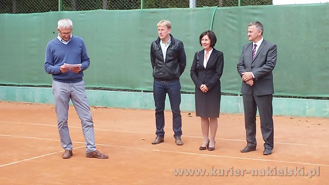 Przemek Zieliński drugi podczas IX Turnieju Tenisowy o Puchar Burmistrza Nakła nad Notecią