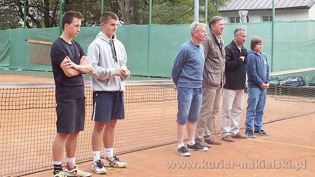 Przemek Zieliński drugi podczas IX Turnieju Tenisowy o Puchar Burmistrza Nakła nad Notecią