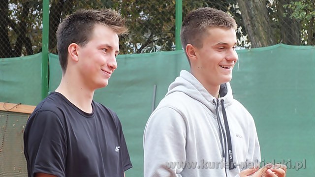 Przemek Zieliński drugi podczas IX Turnieju Tenisowy o Puchar Burmistrza Nakła nad Notecią