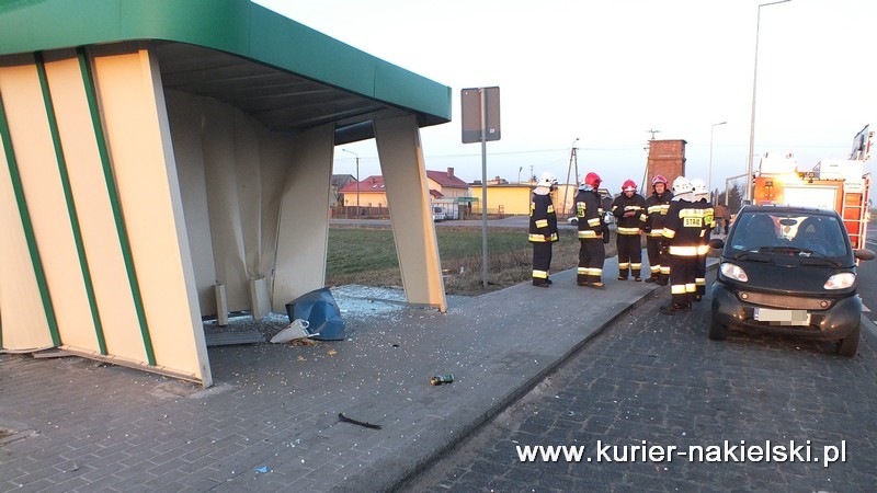 Wypadek w Śmielinie