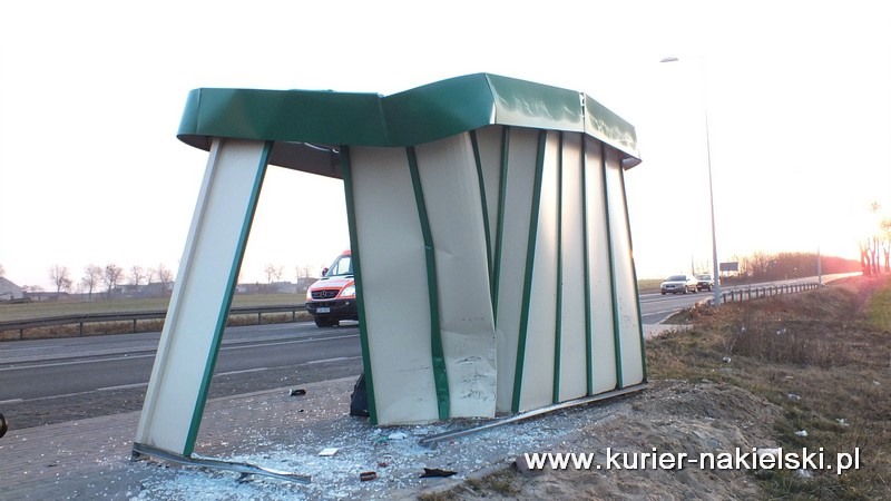 Wypadek w Śmielinie