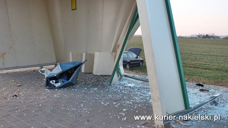 Wypadek w Śmielinie