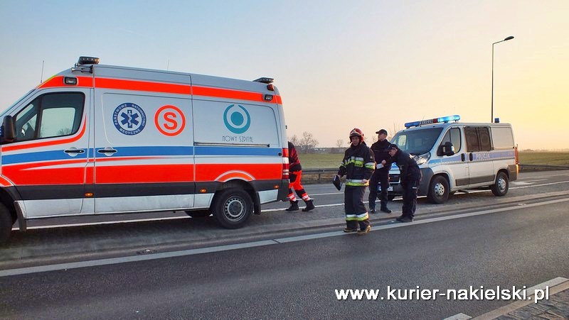 Wypadek w Śmielinie