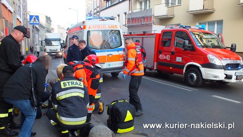 Potrącono kobietę na przejściu dla pieszych