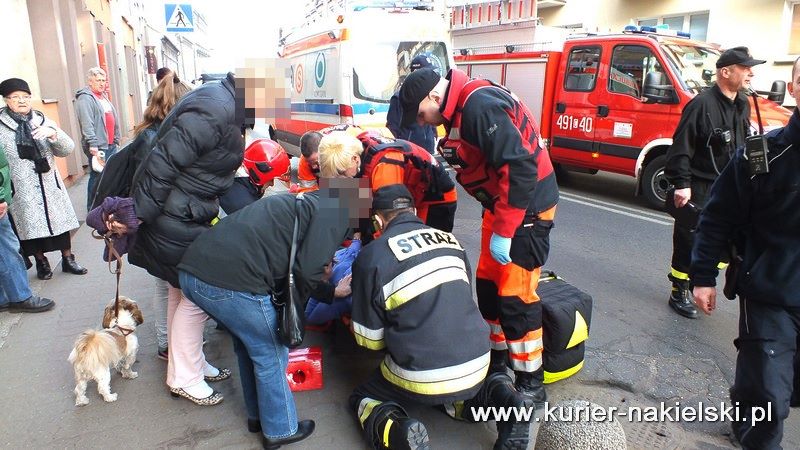 Potrącono kobietę na przejściu dla pieszych