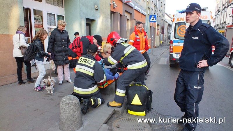 Potrącono kobietę na przejściu dla pieszych