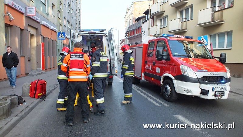 Potrącono kobietę na przejściu dla pieszych