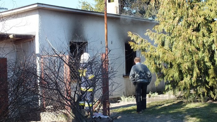 Pożar w Koziej Górze