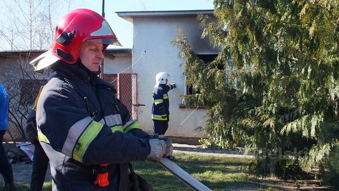 Pożar w Koziej Górze