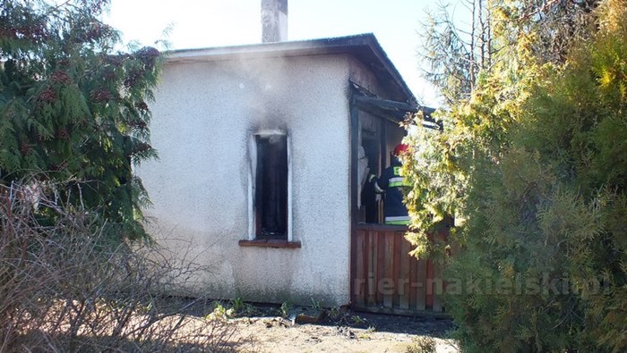 Pożar w Koziej Górze