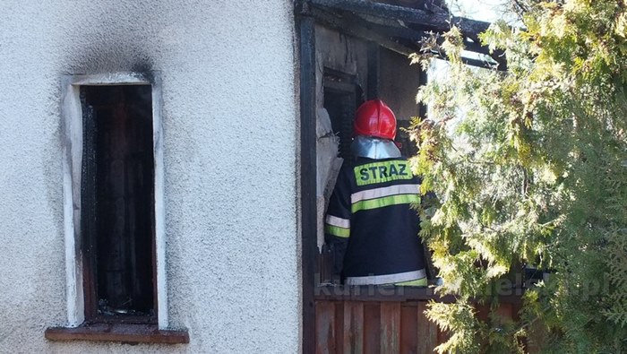 Pożar w Koziej Górze