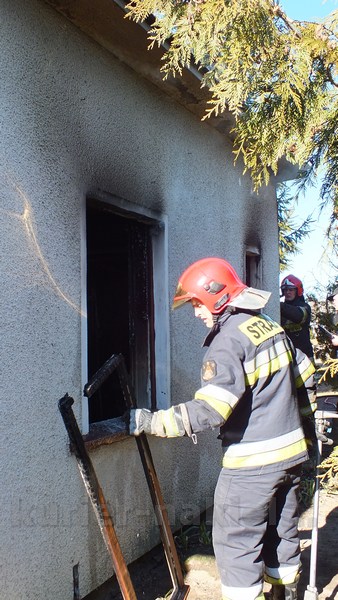 Pożar w Koziej Górze