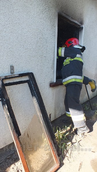 Pożar w Koziej Górze