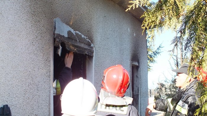 Pożar w Koziej Górze