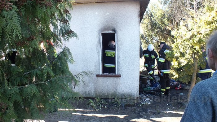 Pożar w Koziej Górze