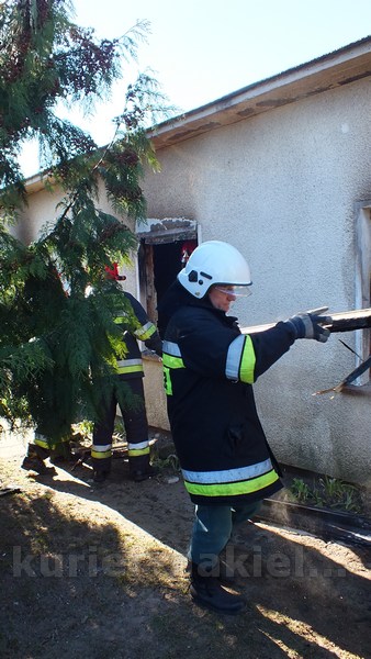 Pożar w Koziej Górze