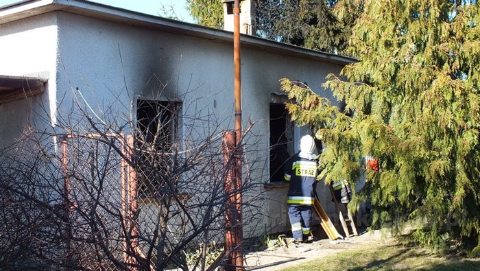 Pożar w Koziej Górze