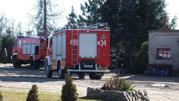 Pożar w Koziej Górze