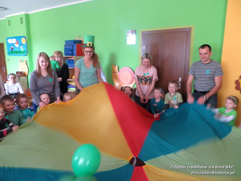 Dzień św. Patryka w Przedszkolu Słoneczko