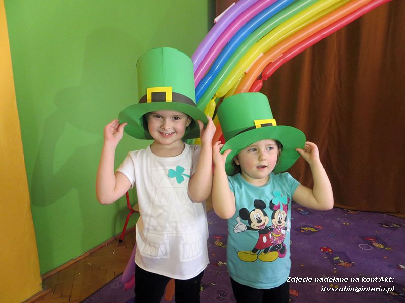 Dzień św. Patryka w Przedszkolu Słoneczko