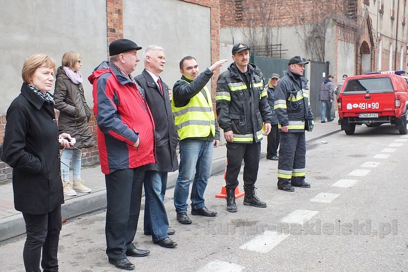 Zawalił się strop nad pomieszczeniem pustostanu