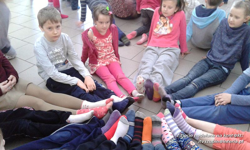 Dzień Kolorowej Skarpetki w Kołaczkowie