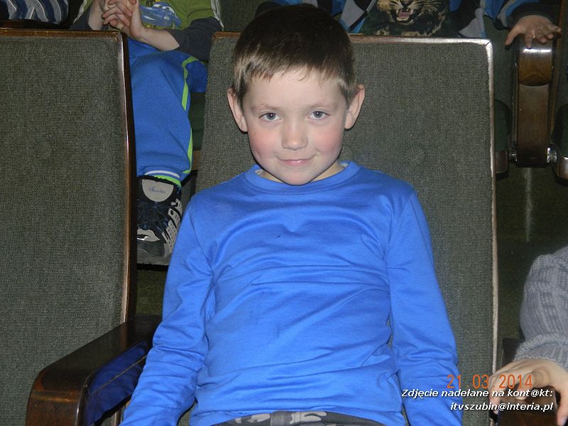 Przedszkolaki na spektaklu pt. ?Kopciuszek? w Gnieźnie