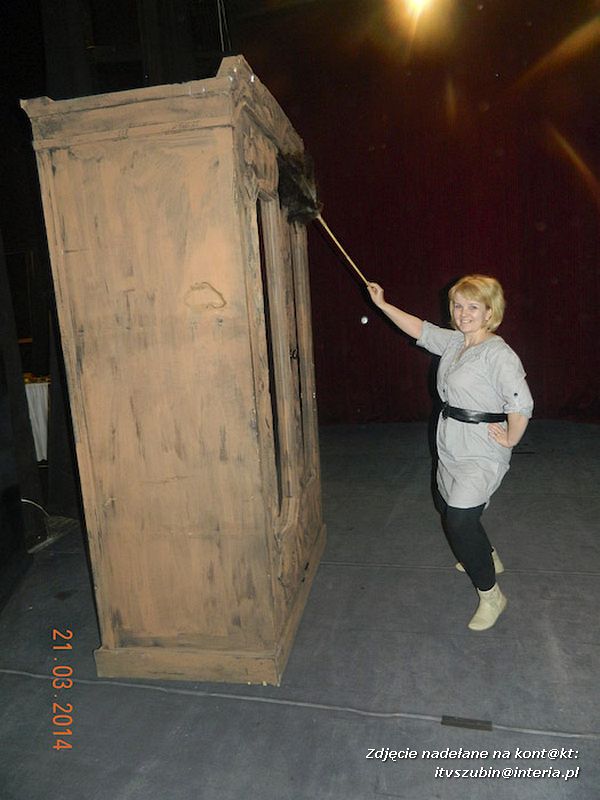 Przedszkolaki na spektaklu pt. ?Kopciuszek? w Gnieźnie