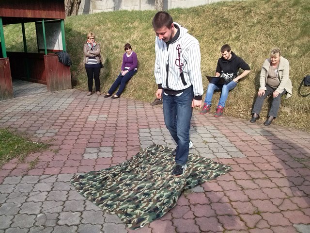 Zawody w wieloboju obronnym o Puchar Zdobywców Pociągu Pancernego Danuta w Kcyni