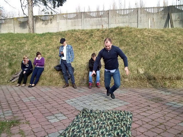 Zawody w wieloboju obronnym o Puchar Zdobywców Pociągu Pancernego Danuta w Kcyni