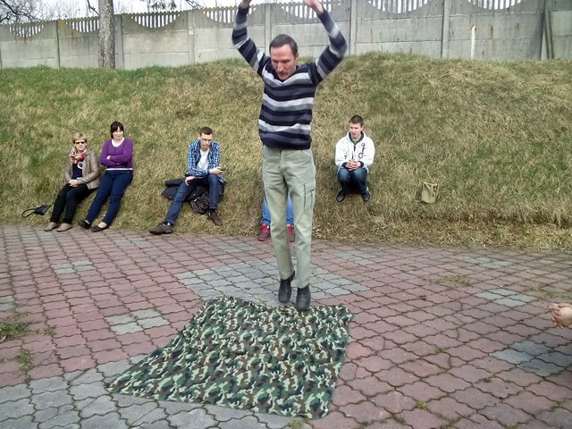 Zawody w wieloboju obronnym o Puchar Zdobywców Pociągu Pancernego Danuta w Kcyni