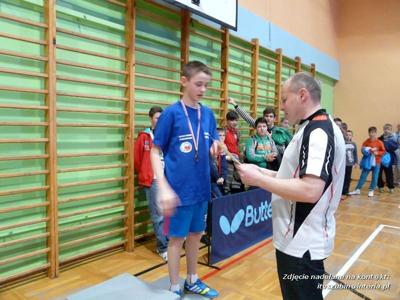 Indywidualne Mistrzostwa Powiatu w Tenisie Stołowym szkół podstawowych i gimnazjum