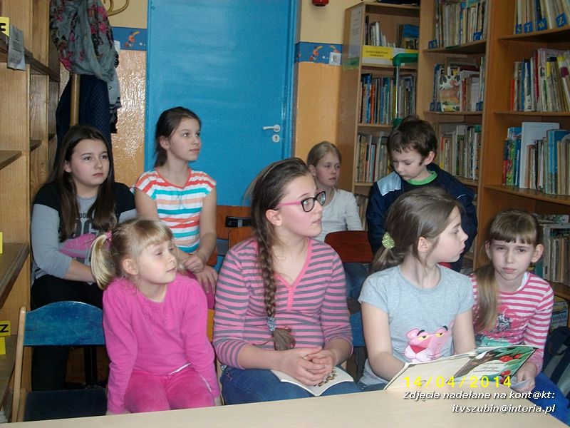 Konkurs Recytatorski ?Wiosenne Przebudzenie? w bibliotece szkolnej w Kowalewie