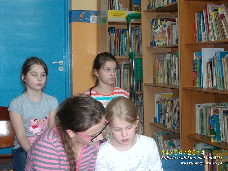 Konkurs Recytatorski ?Wiosenne Przebudzenie? w bibliotece szkolnej w Kowalewie