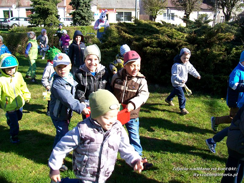 Wizyta Zająca w Samorządowym Przedszkolu nr 3