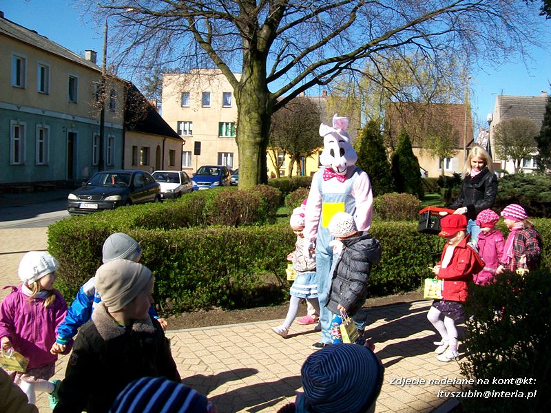 Wizyta Zająca w Samorządowym Przedszkolu nr 3