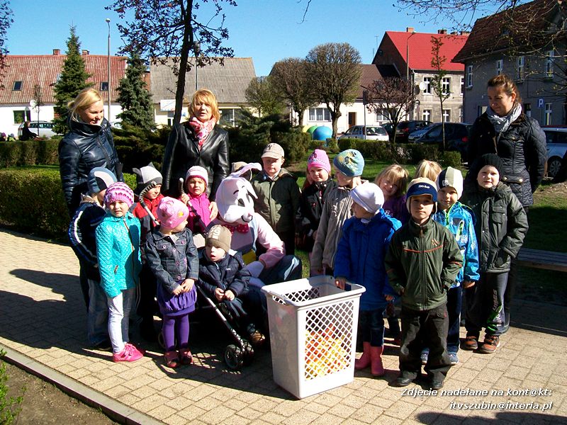 Wizyta Zająca w Samorządowym Przedszkolu nr 3