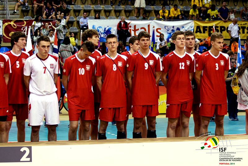 Po zaciętej i wyrównanej walce o Mistrzostwo Świata Szkół w siatkówce Janek Lesiuk powraca do domu ze srebrem !!!