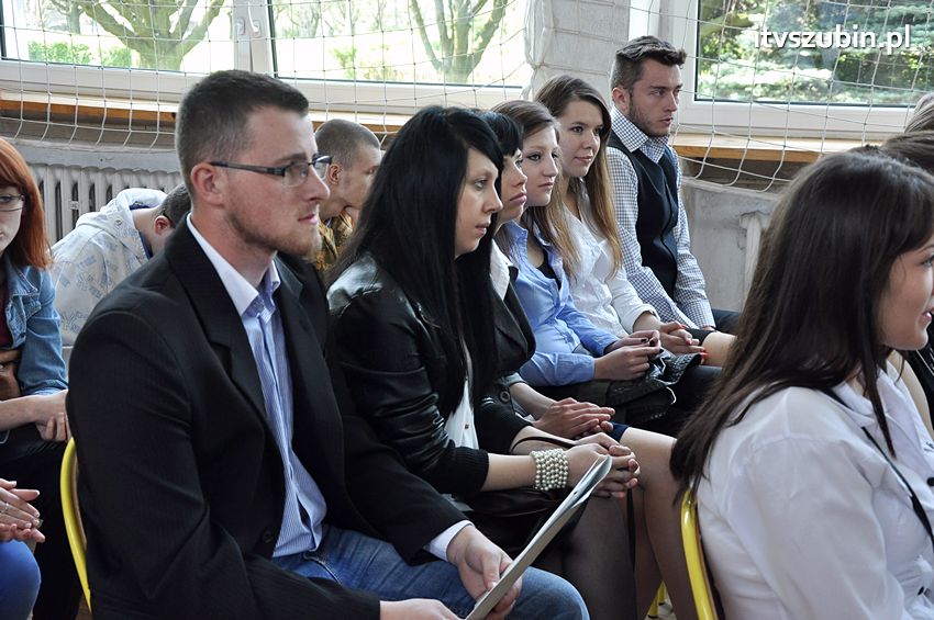 Zakończenie roku szkolnego klasy maturalnej w ZSP Szubin