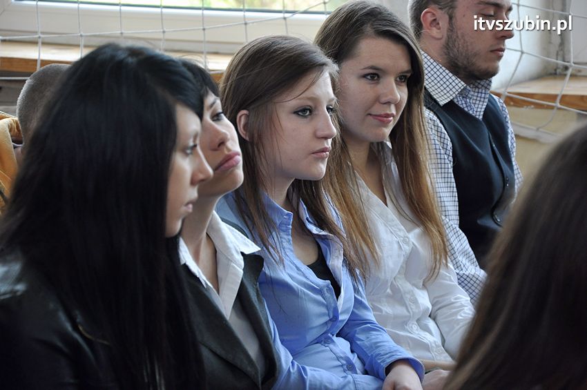 Zakończenie roku szkolnego klasy maturalnej w ZSP Szubin