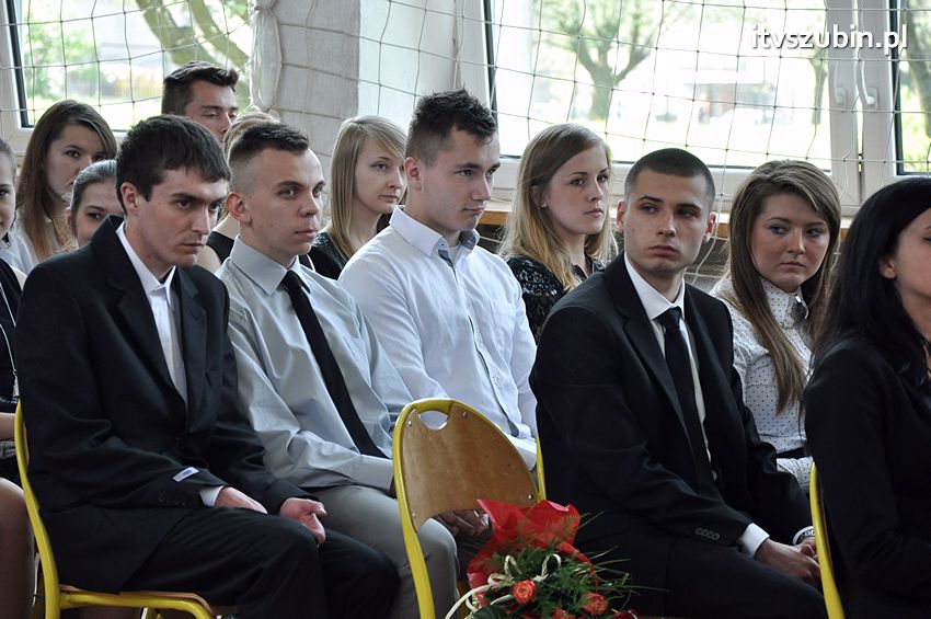 Zakończenie roku szkolnego klasy maturalnej w ZSP Szubin