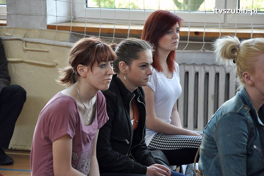 Zakończenie roku szkolnego klasy maturalnej w ZSP Szubin