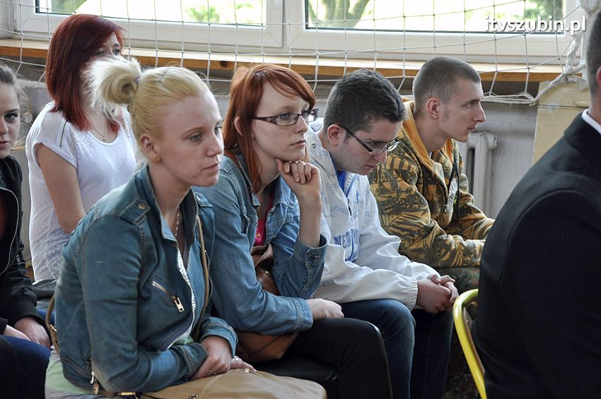 Zakończenie roku szkolnego klasy maturalnej w ZSP Szubin