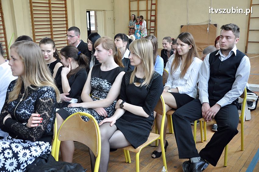 Zakończenie roku szkolnego klasy maturalnej w ZSP Szubin