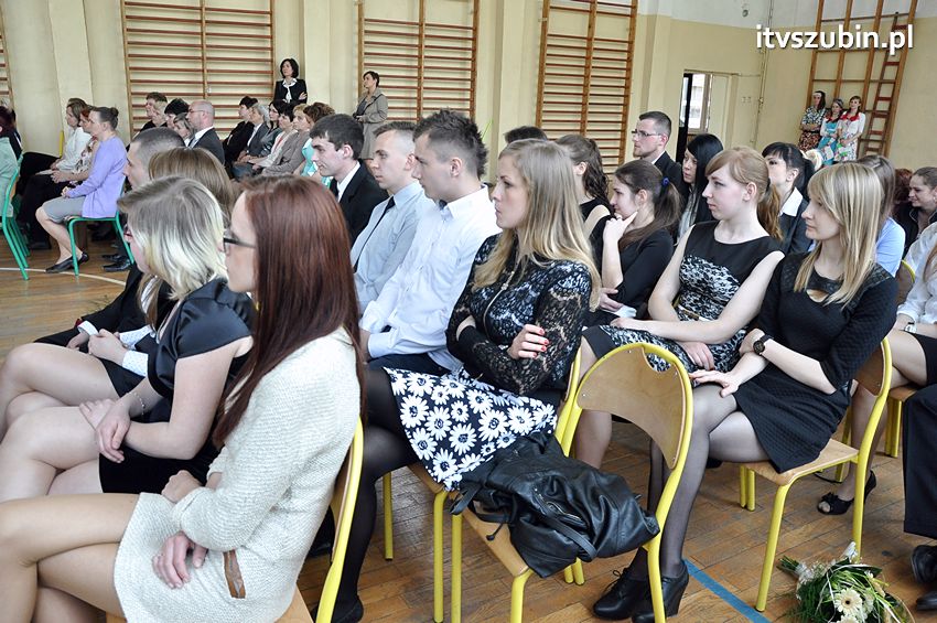 Zakończenie roku szkolnego klasy maturalnej w ZSP Szubin