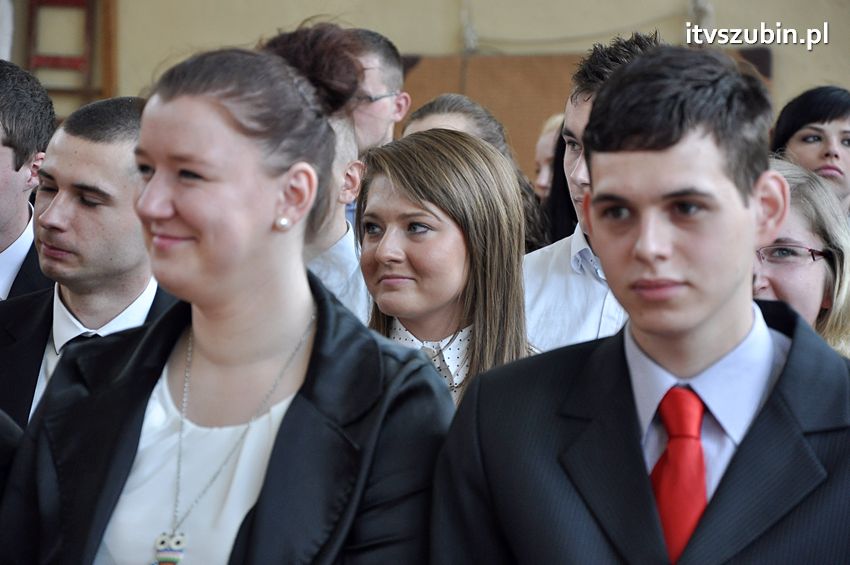 Zakończenie roku szkolnego klasy maturalnej w ZSP Szubin